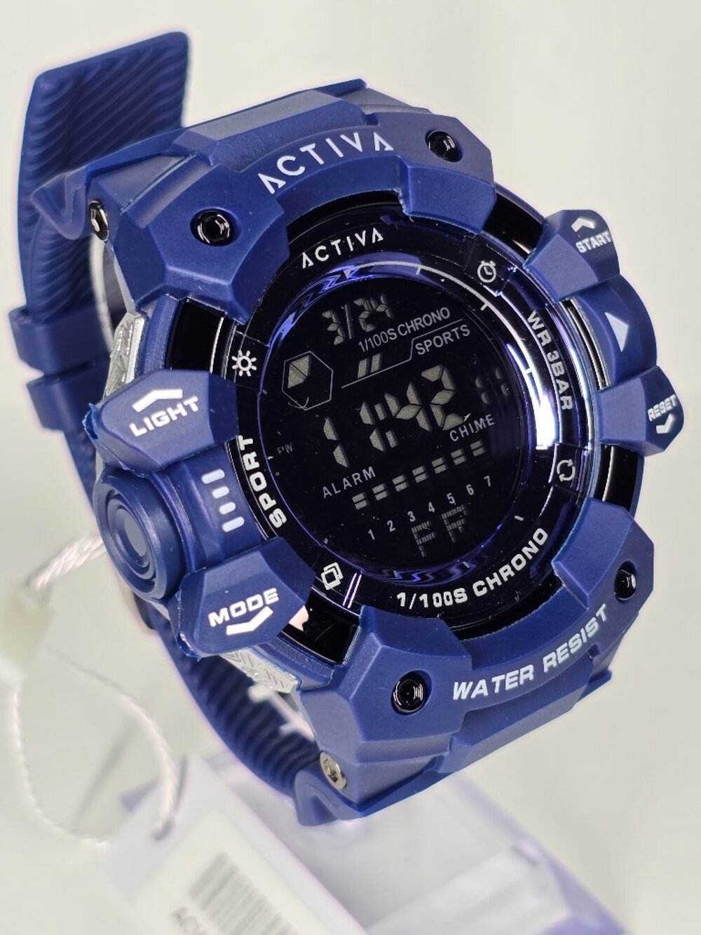 Activa x Invicta Essentials Digital Unisex Watch - 50mm. Blue (ACW8050-001)